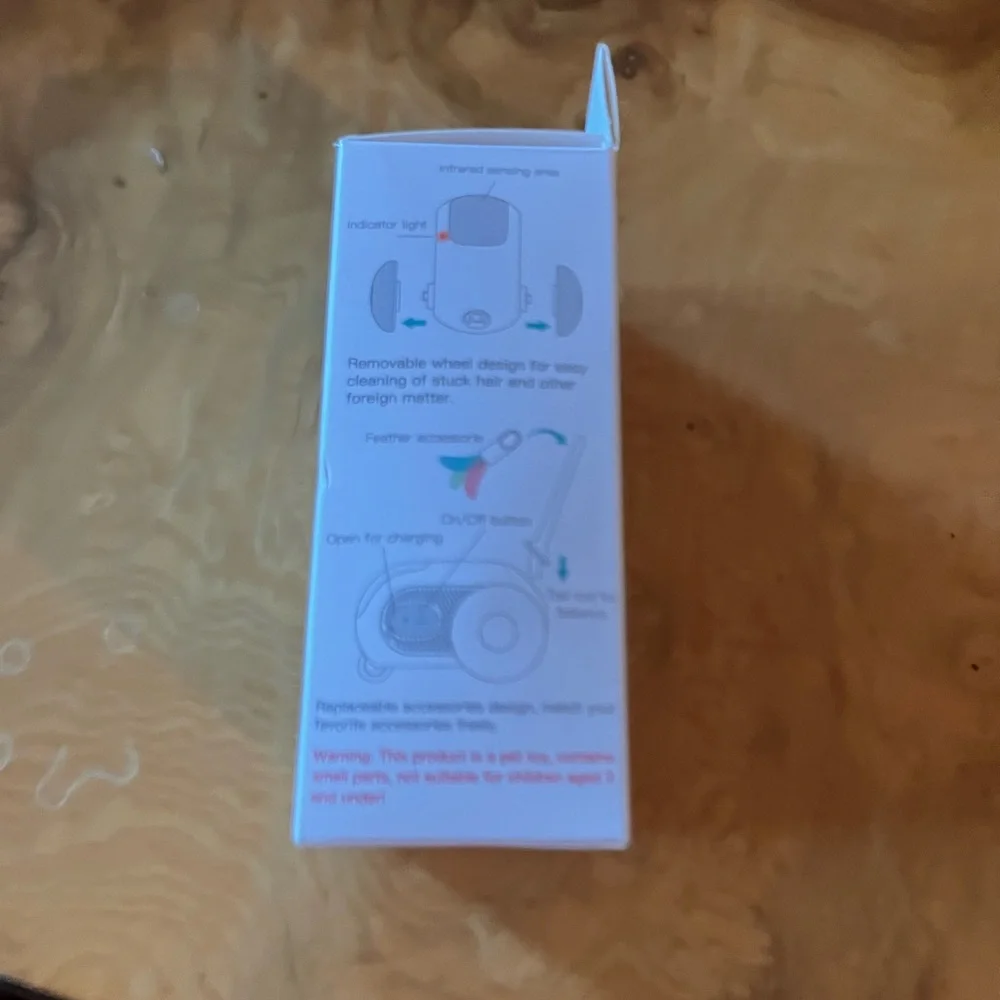Blue Smart Interactive Car Toy for Pets